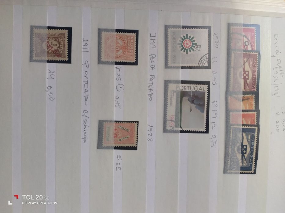 Filatelia -selos de Portugal