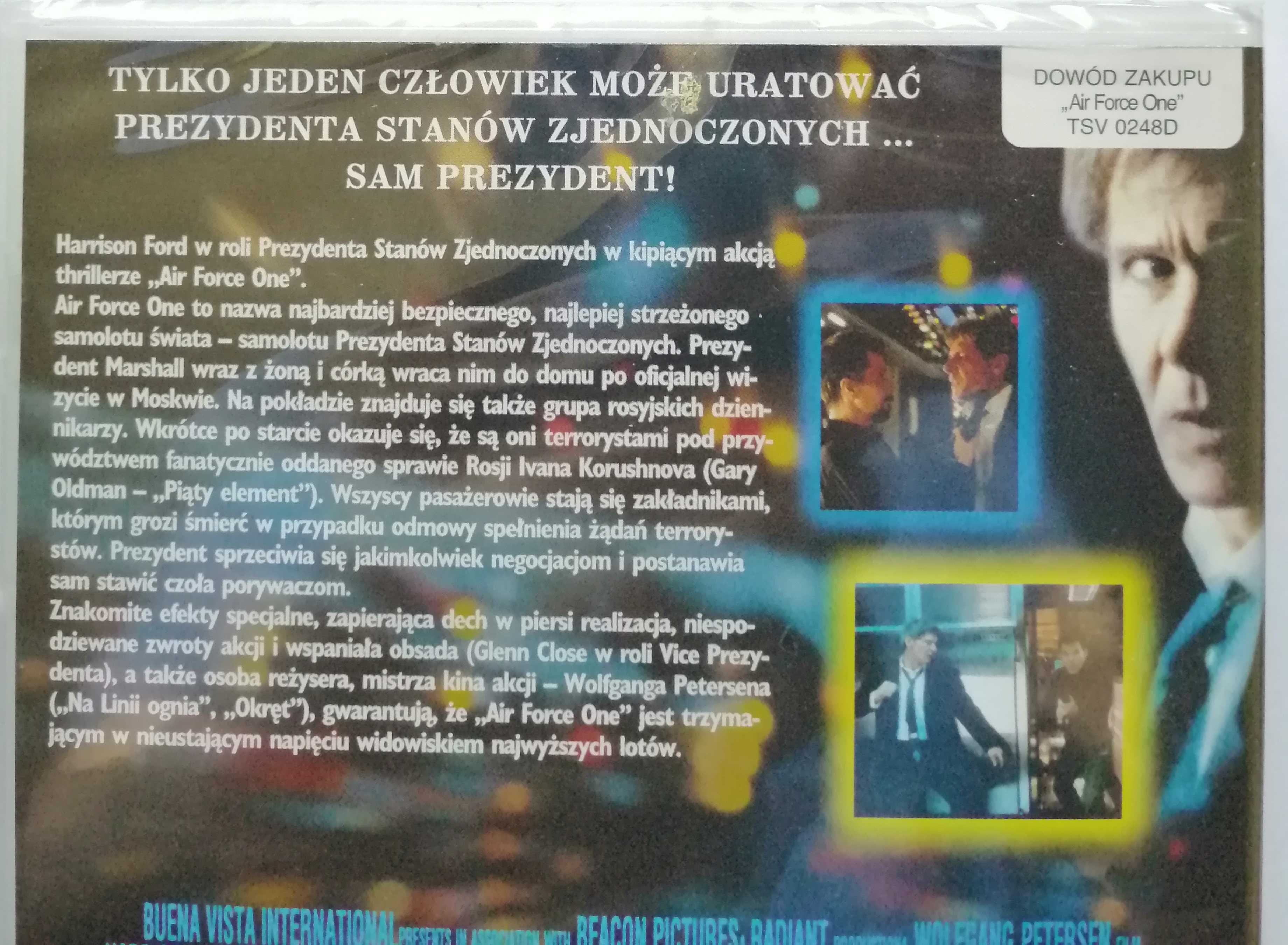Air Force One Ford film  dvd