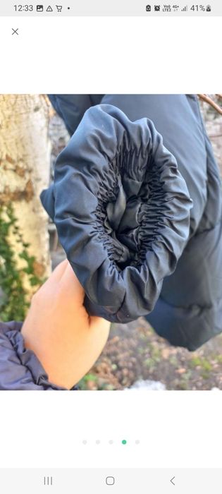 Пуфер, стьобане пальто ZARA 134