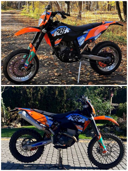 Ktm excf 250, 2009 supermoto enduro