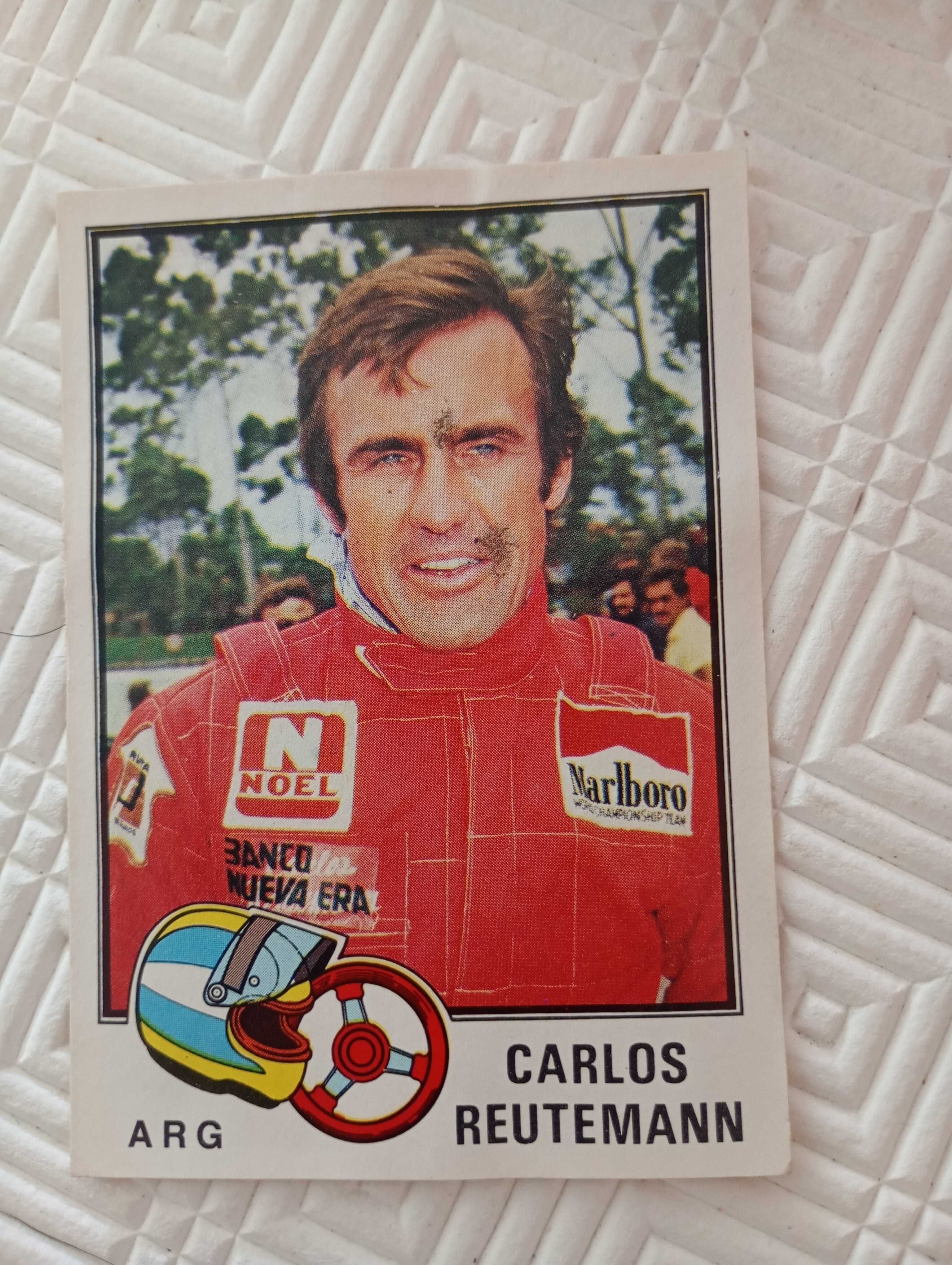 Cromo Carlos Reutemann formula 1 anos 80