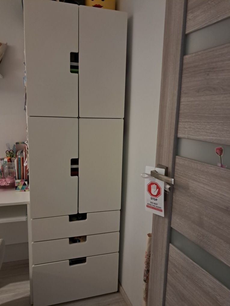 Szafa szafy biała ikea stuva