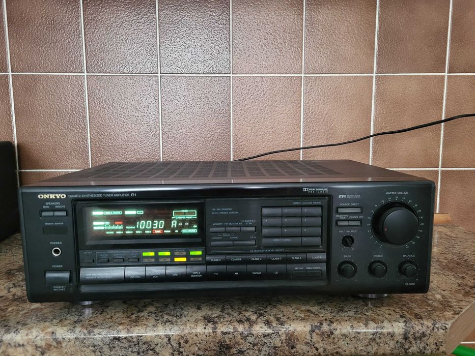 Amplituner Onkyo TX-906 z pilotem