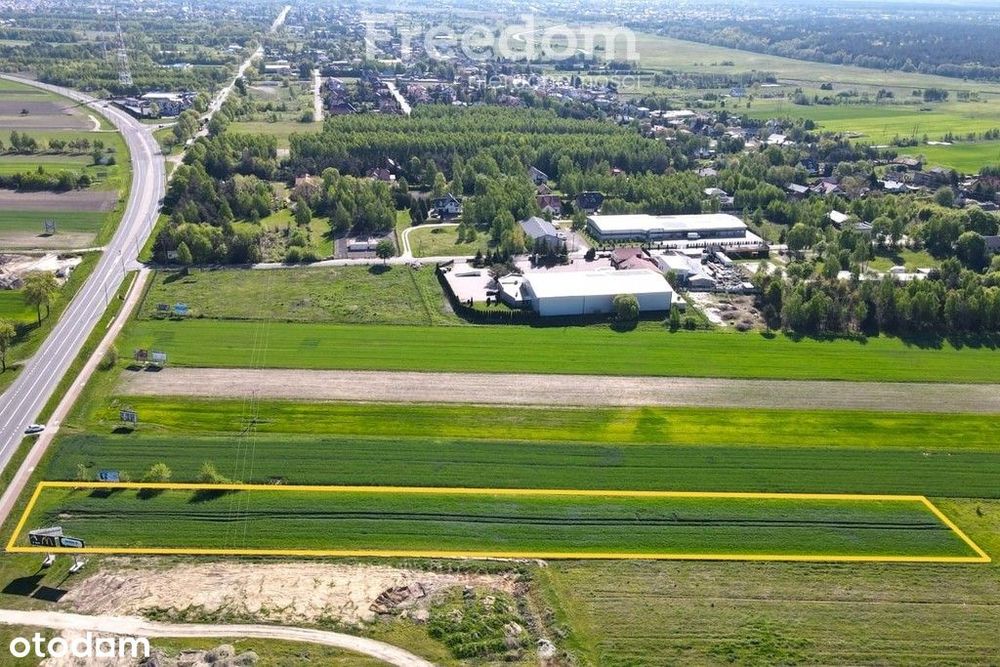 Działka 6440 m2 komercyjna, usługowo- mieszkaniowa