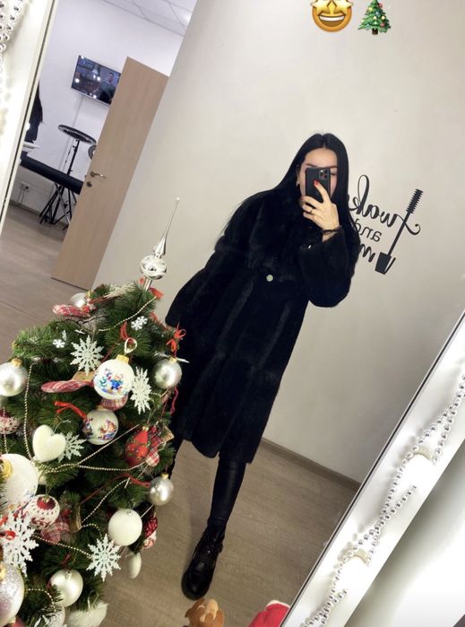 Futro norka damskie klasyczny