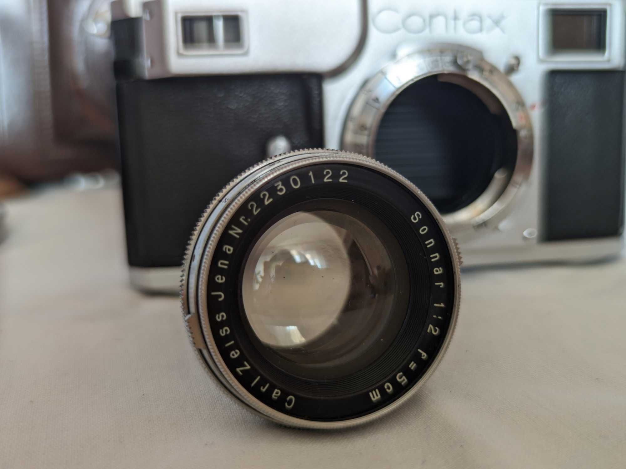 Фотоапарат Zeiss Ikon Contax III + Carl Zeiss Jena Sonnar 50/2