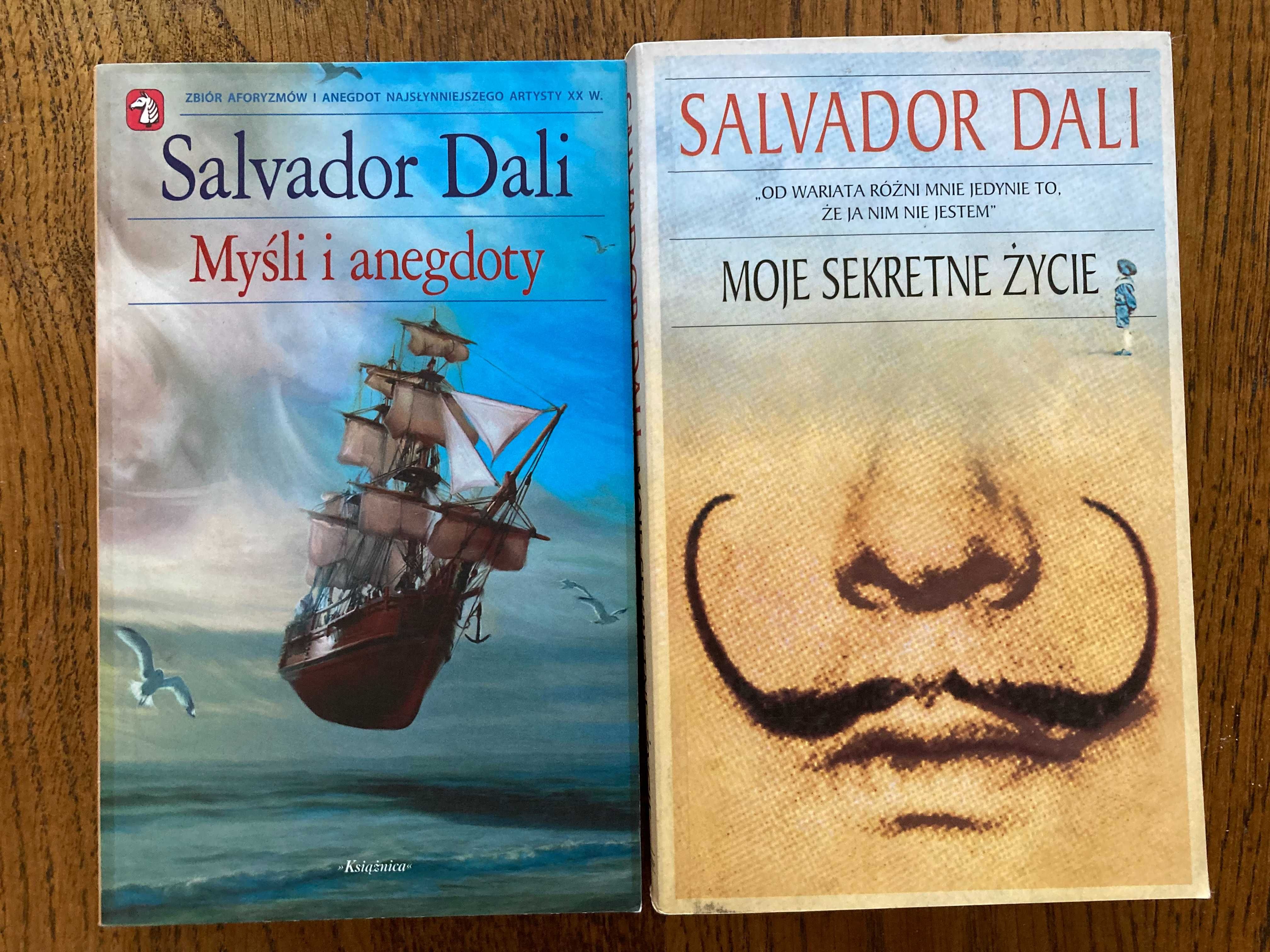 Salvador Dali - 2 książki, miękka oprawa