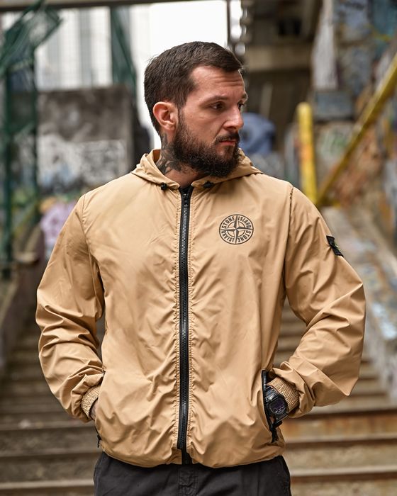 Вітровка кишеня Stone Island Койот чоловіча