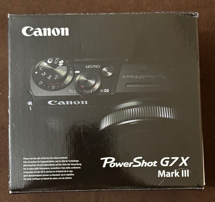 Nowy Canon PowerShot G7x Mark III 4K f/1.8-2.8