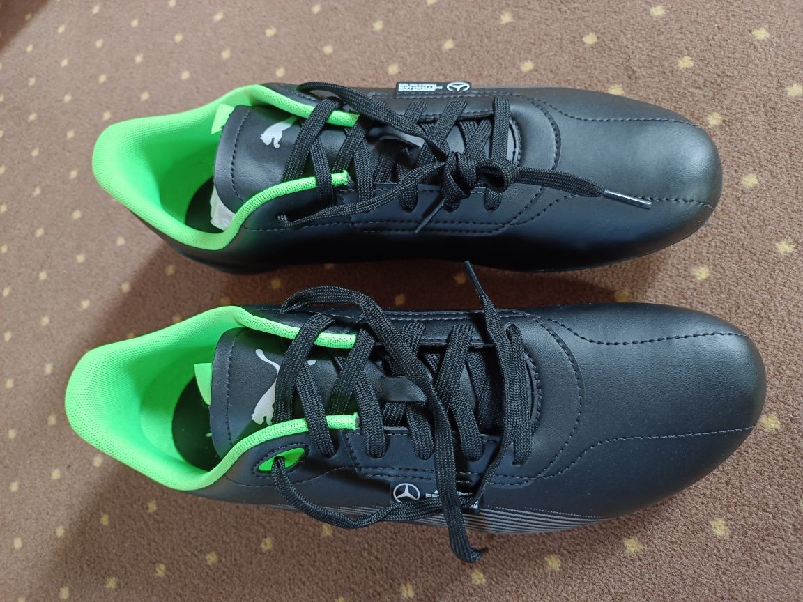 Buty sportowe Puma Neo Cat 2.0 black-fizzy green 46 Mercedes AMG