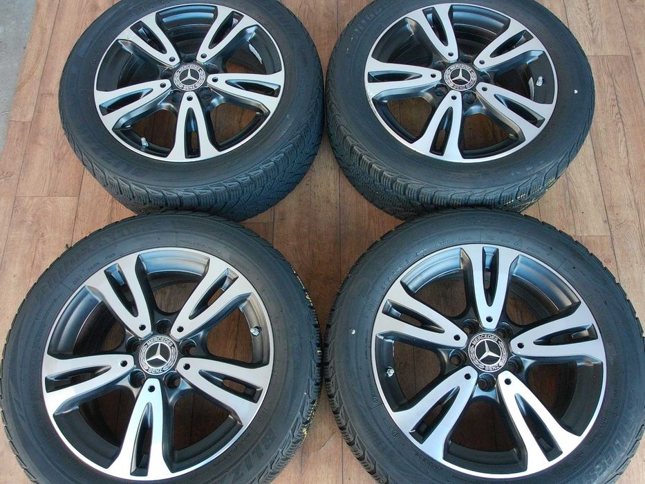 Felgi Mercedes A B C CLA VW Skoda Seat 16x6,5 5x112 ET49 +czujniki