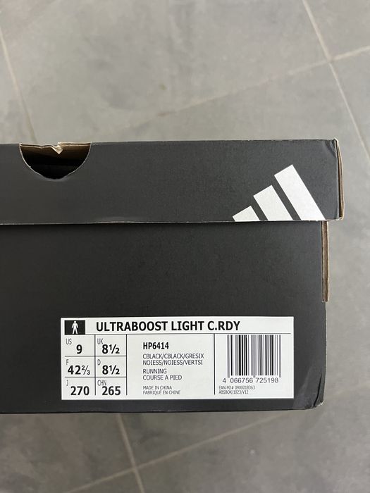 Adidas UltraBOOST LIGHT C.RDY Black