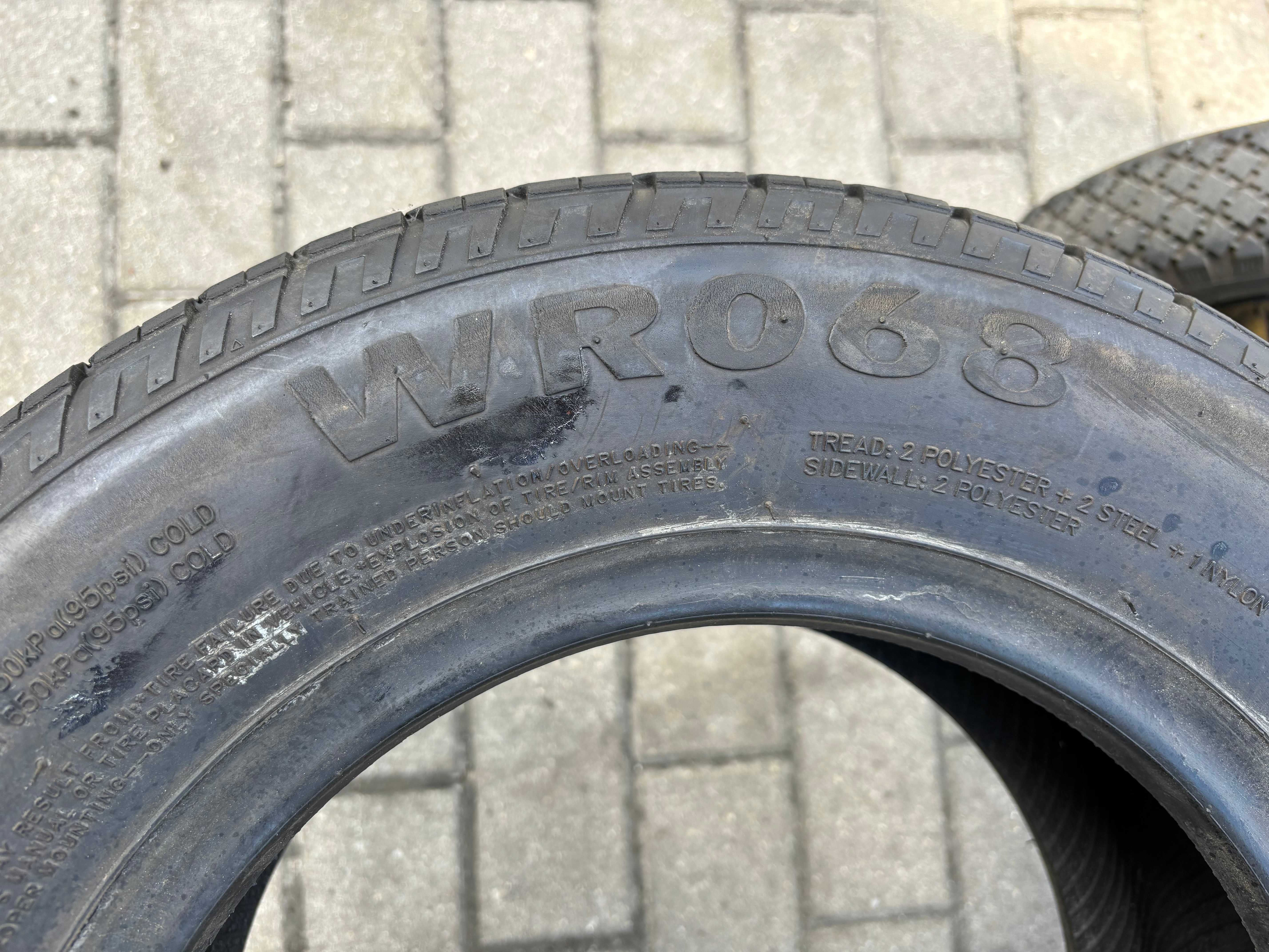 Opona Laweta Przyczepa 195/60R12C M+S FRT JOURNEY WR068 7.1MM NOWA!