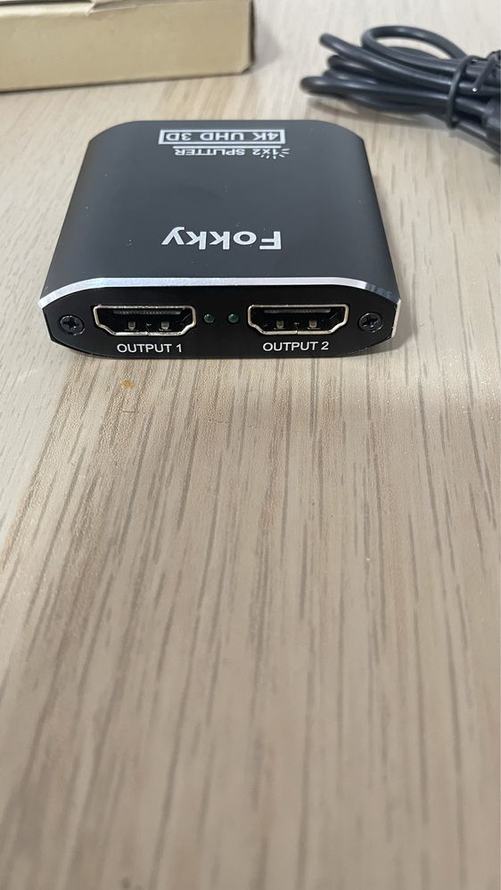Techole hs306 splitter Rozgałęźnik HDMI 1 w 2 OUT