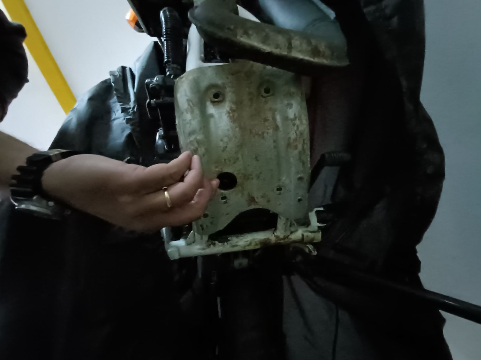 Proteção motor Honda CRM 50/75