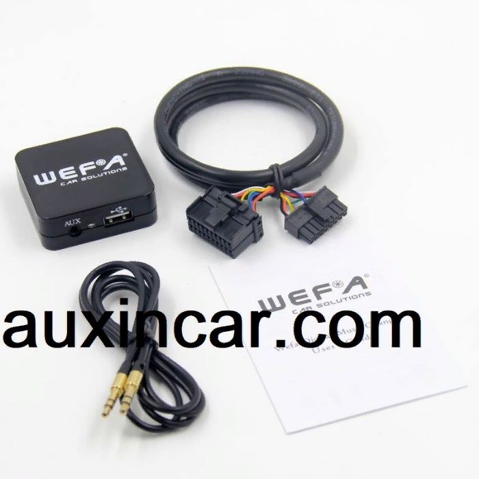 адаптер MP3 usb aux Вефа WEFA WF-605 для Subaru Forester Legacy Outbac