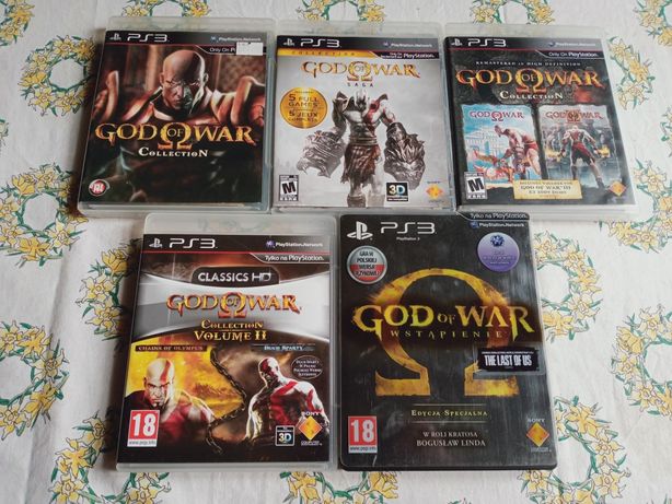 PlayStation 3 PS3 God of war Trylogia