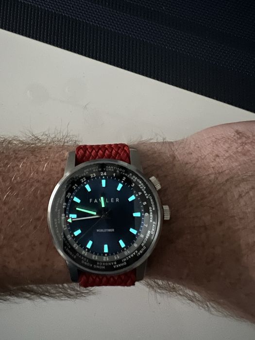 Fawler Gentium GMT, Swiss Ronda, Super Stan, Full Set