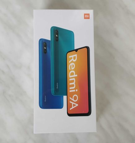 Redmi 9A 2/32, 6.53", 5000 мАч, Android 10, 13/5 Мп, новый