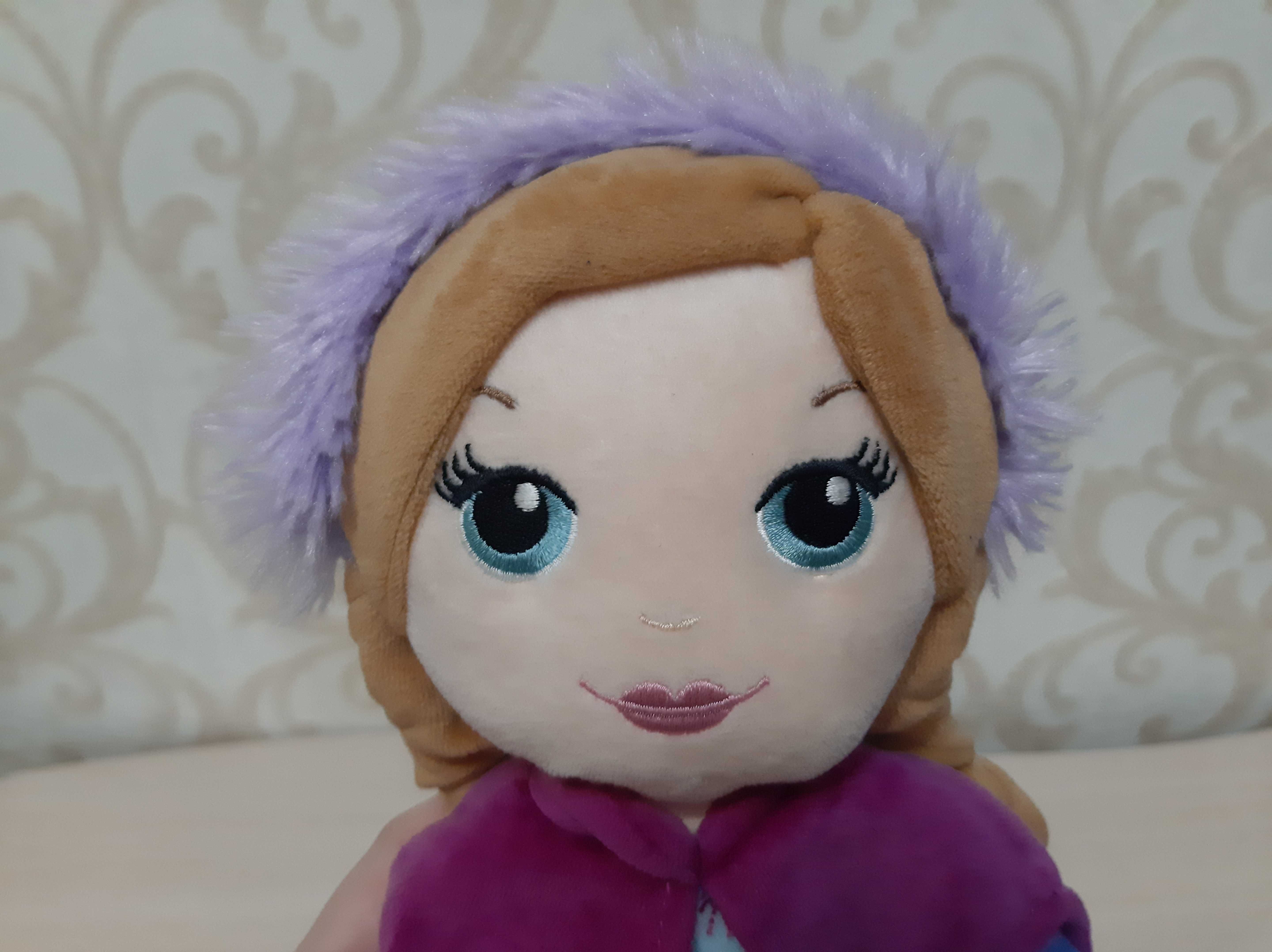 Мягкая игрушка кукла Анна из м/ф Холодное сердце Disney
