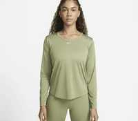 Жіночий лонгслів Nike Dri-FIT One Women's Standard Fit Green