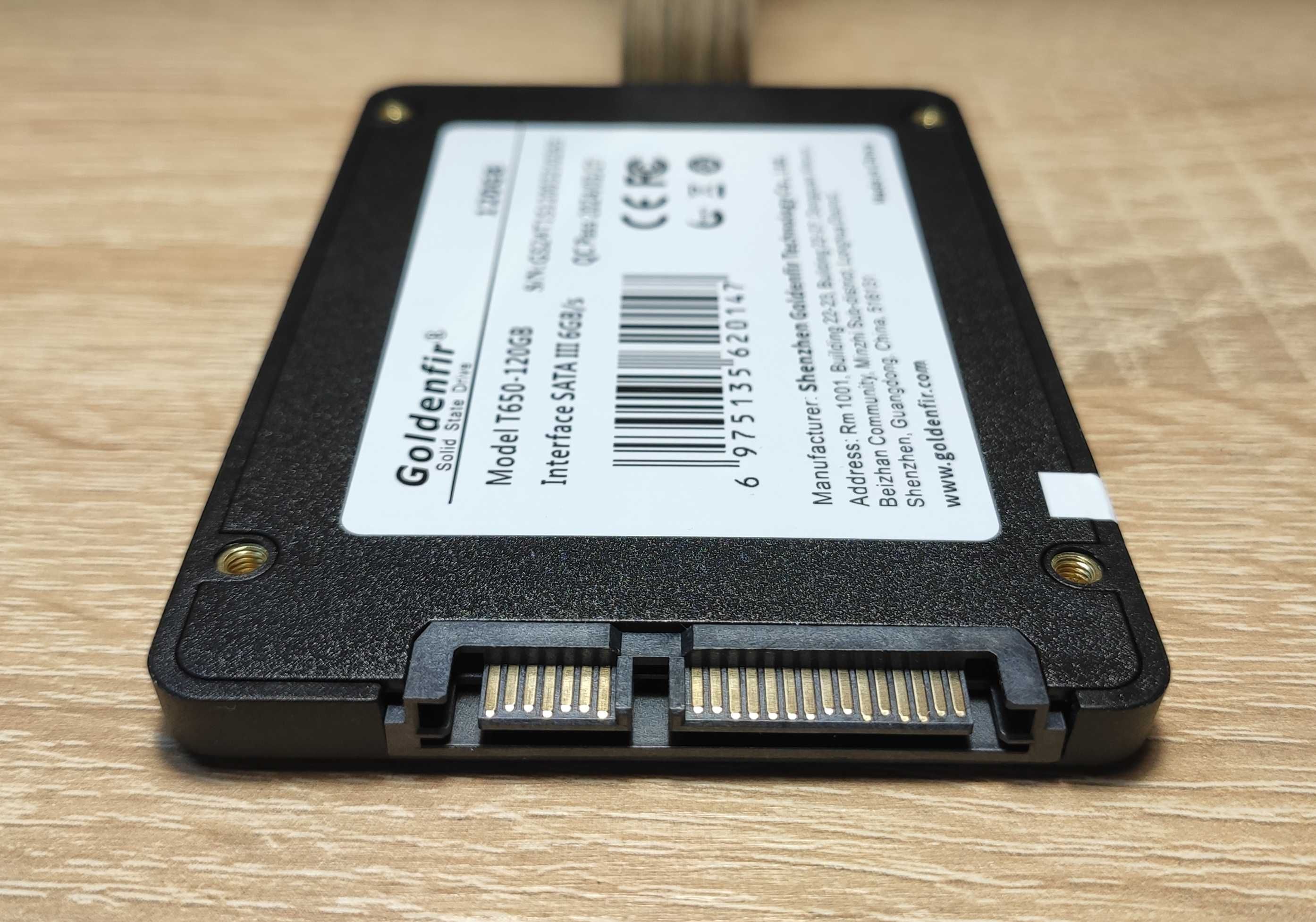 120Gb SSD 2.5" Goldenfir