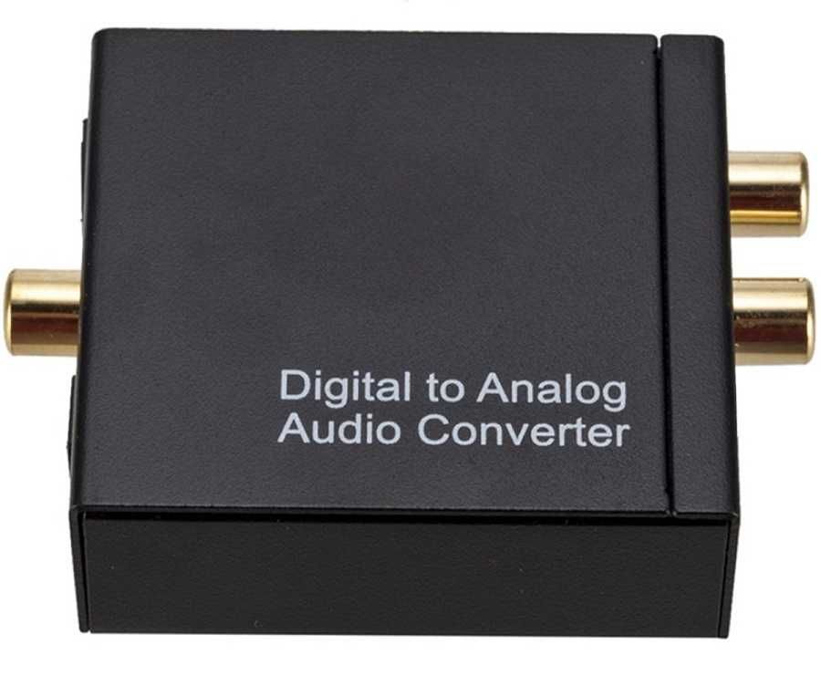 Konwerter optyczny Toslink SPDIF 2x RCA zasilanie USB * Wejherowo