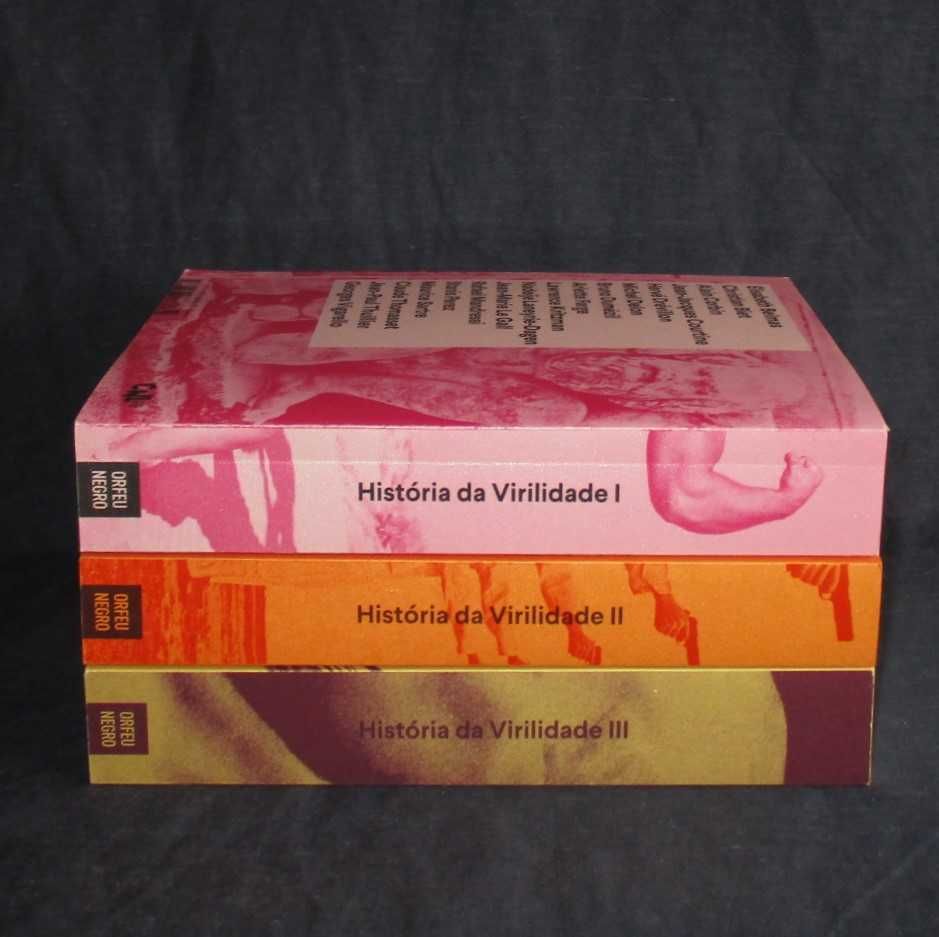 Livros História da Virilidade 3 Volumes