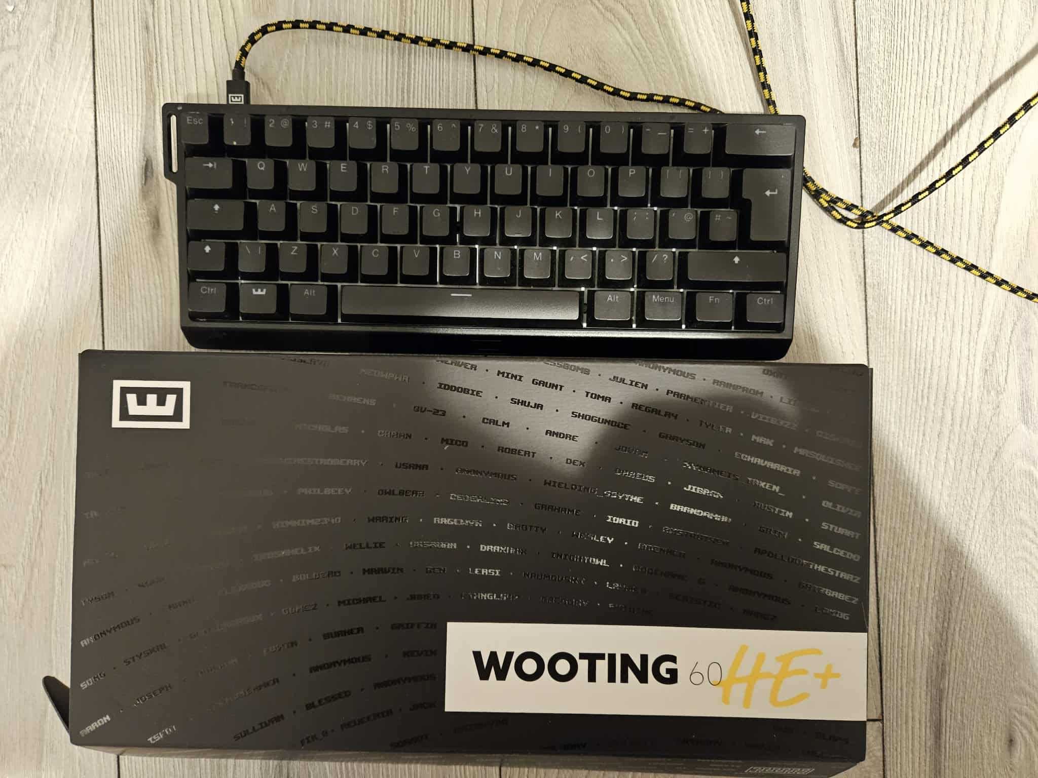 Sprzedam: Klawiatura Wooting 60HE  ISO - używana