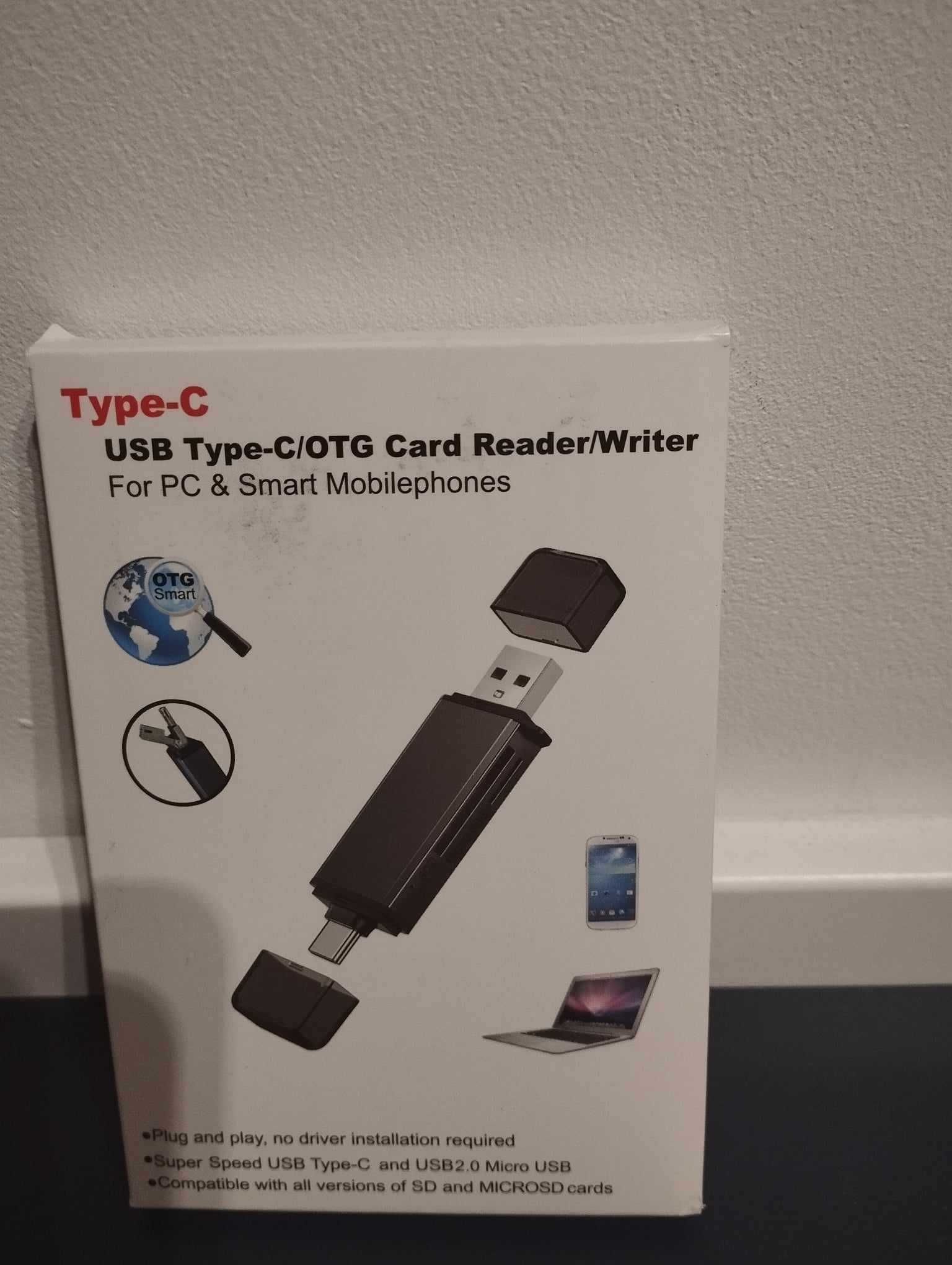Czytnik Kart Pamięci SD USB 3.0 USB-C Adapter 4w1 Vanja
