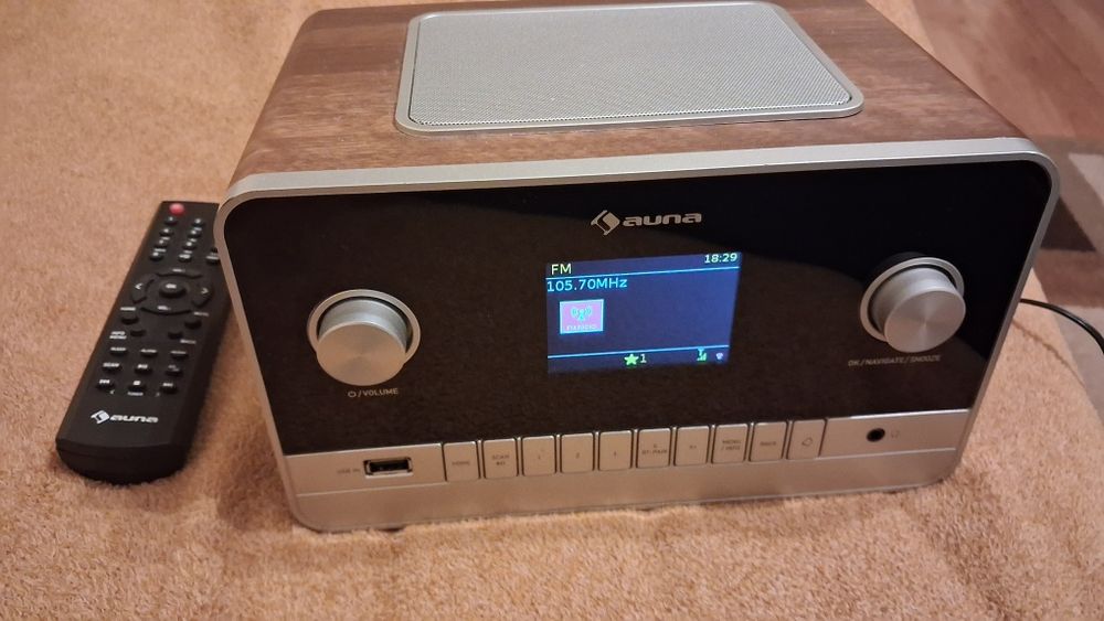 Radio internetowe DAB+/FM/USB/BT Spotify 2,8" wyświetlacz, firmy AUNA