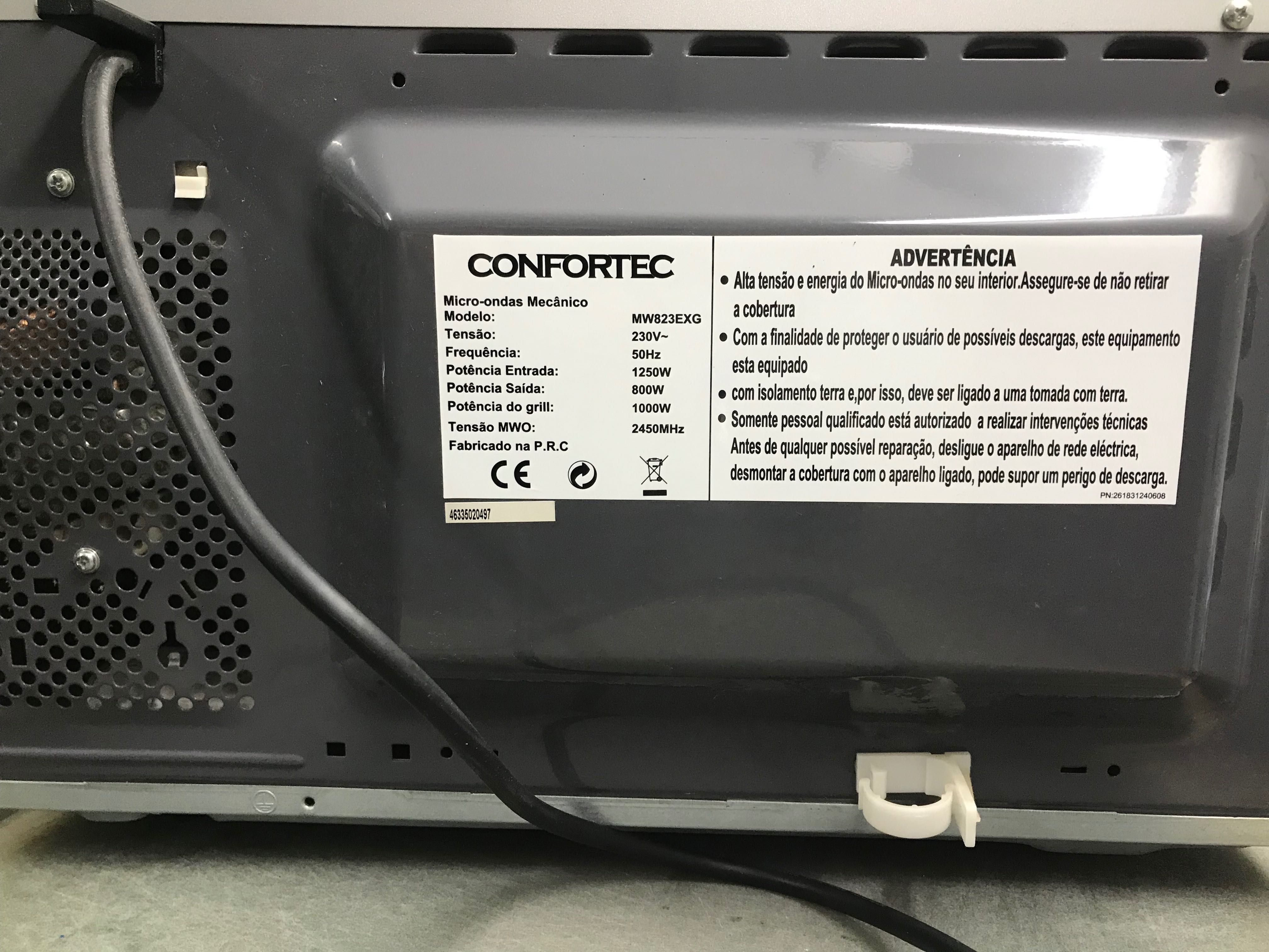 Micro ondas confortec
