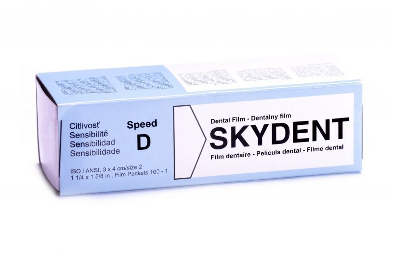 Пленка для внутриротовой рентгенографии SKYDENT D, SKYDENT E, 150шт