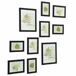 Zestaw 10 czarnych ramek na zdjęcia - Songmics Photo Frame