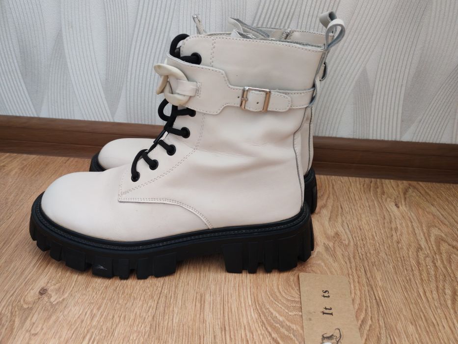 Шкіряні жіночі демі ботінки, шкіряні жіночі демі черевики, р.39-40