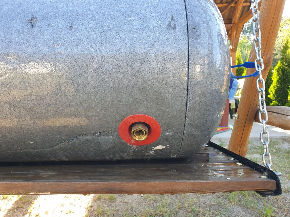 Bojler 120l elektromet z wężownicą