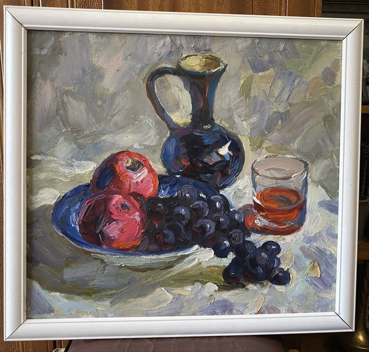 Картини. Натюрморт ,, Червоні макиʼʼ 1995р. Головко В.П.