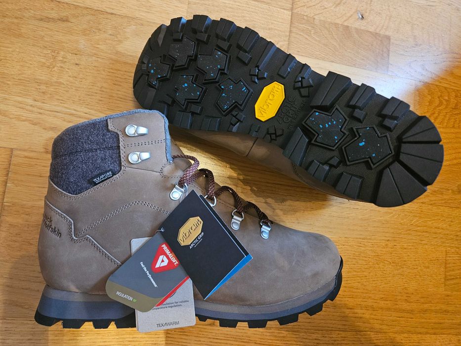 Męskie buty zimowe ocieplane Jack Wolfskin ThunderBay r.45,5 Primaloft