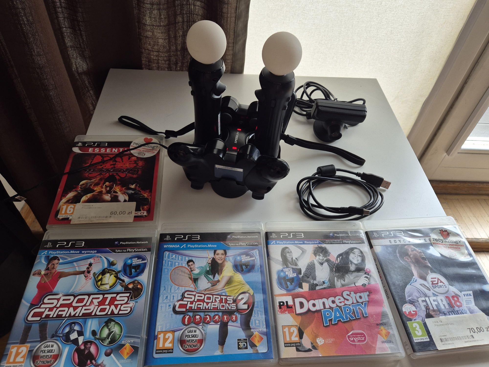 Pady, move, kamera, ps3 play station 3