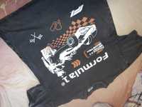 koszulka T-shirt H&M Formula 1 XXL super stan grafitowa sklep 70