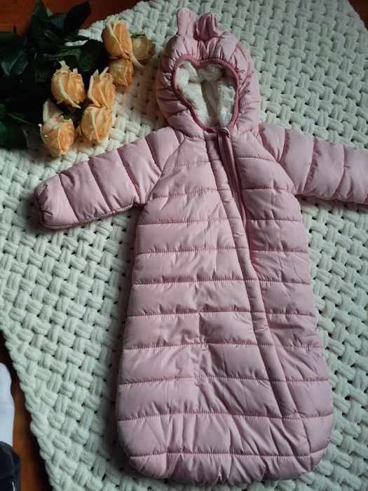 Зимовий комбінезон для дівчинки Lily&Dan 3-6м