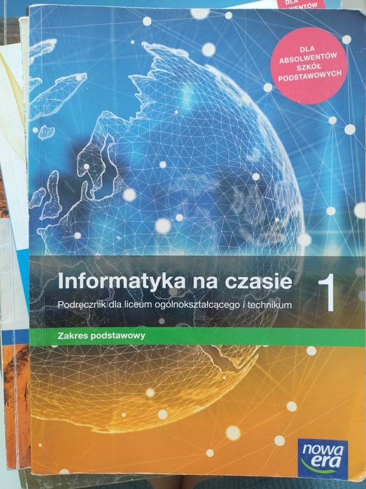 Książki do 1 klasy liceum technikum do historii filozofii geografii...