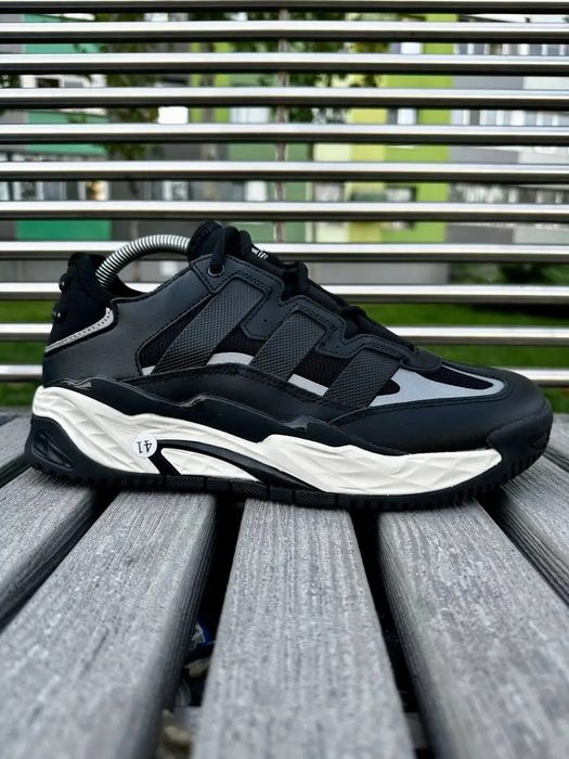 АКЦІЯ Чоловічі кросівки Adidas Niteball Black White