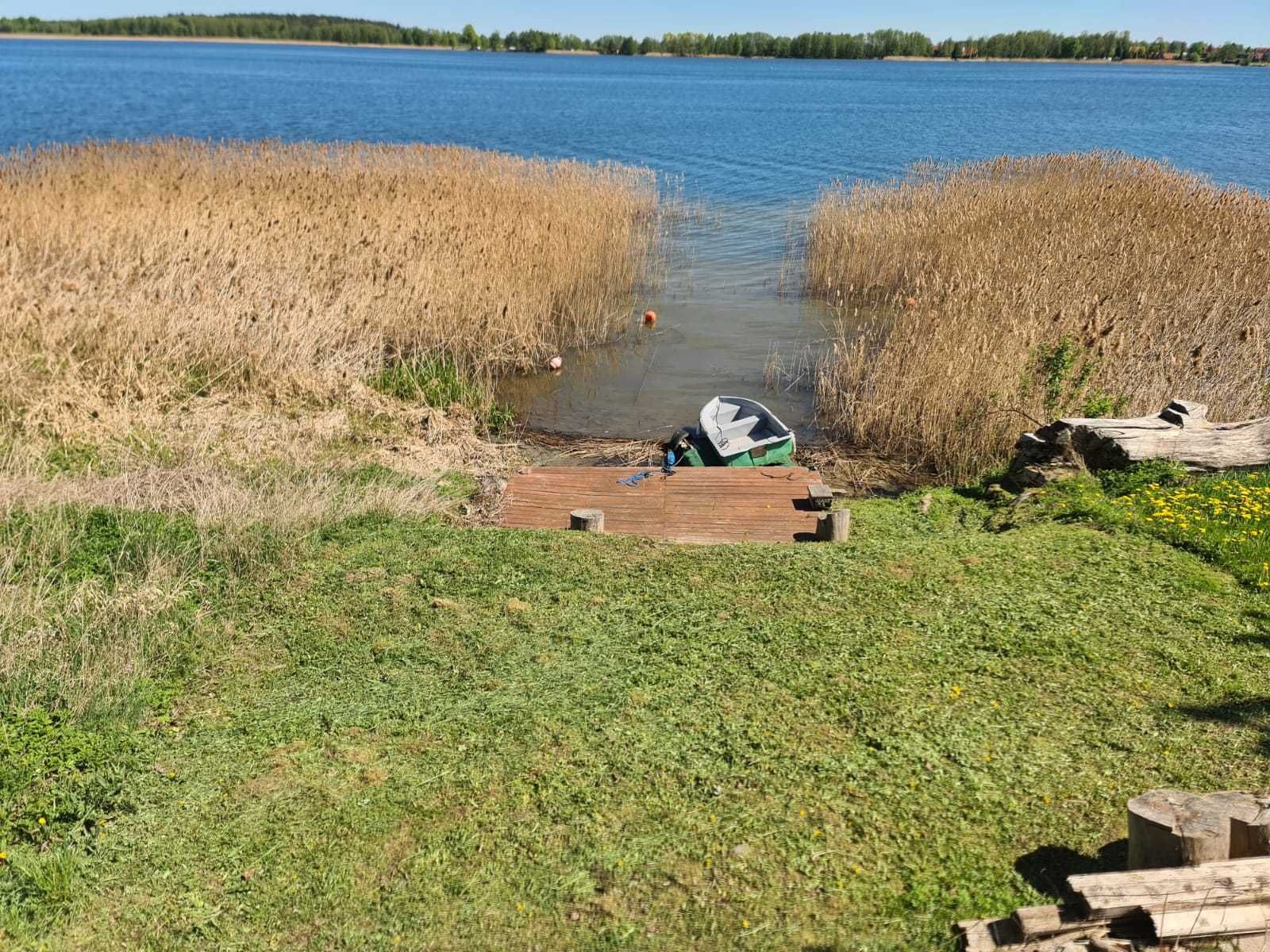 Domek 10 os. nad jeziorem grill sauna mazury dom Mikołajki Stare Sady
