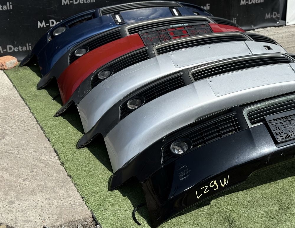 Бампер передній Ауді А4 Б6 птф решітка LZ9W LY7W LY3C Audi A4 B6