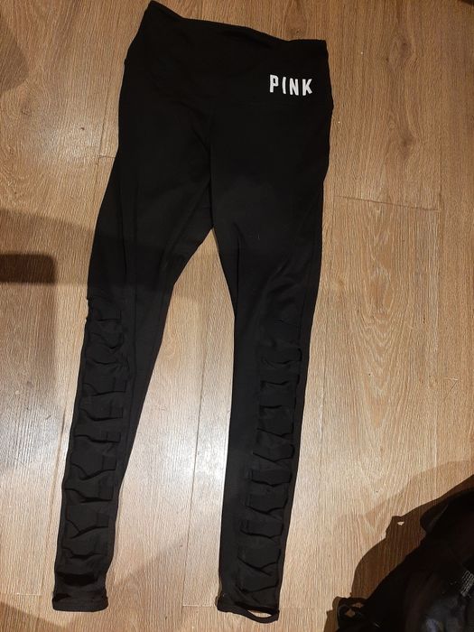 Spodnie Legginsy Pink czarne