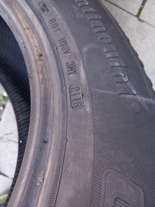 4x Opony Używane Całoroczne 215/65R16 Continental