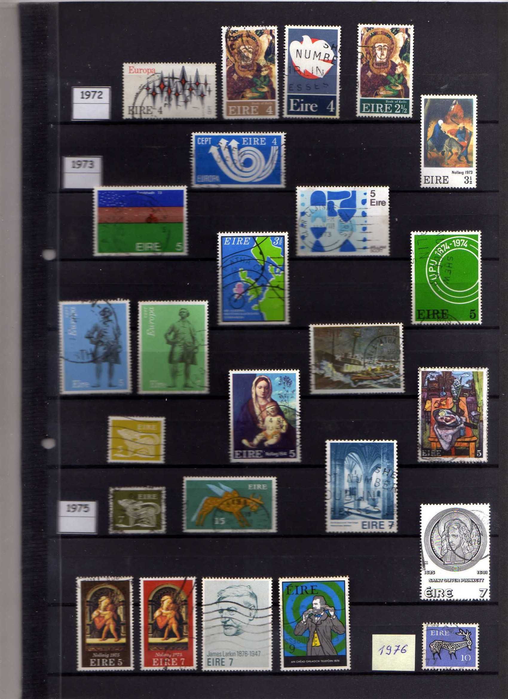 Selos Irlanda de 1940 a 1978
