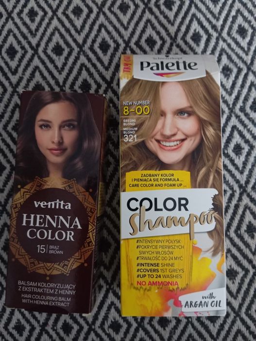Farby koloryzujące do włosów