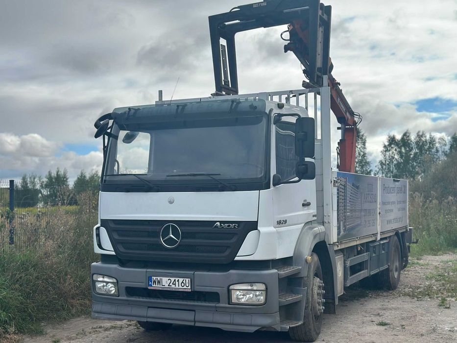 Mercedes-Benz AXOR 1829 HDS Terex lub zamiana na wywrot